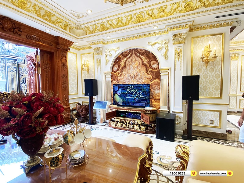 Lắp đặt dàn karaoke trị giá gần 140 triệu cho anh Hiếu tại TPHCM 