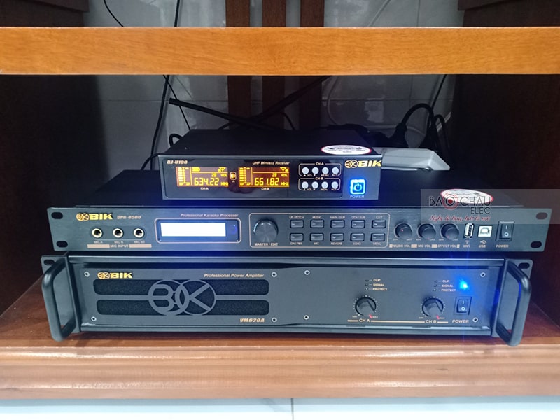 Dàn karaoke gia đình anh Phong ở Bình Chánh, HCM h4
