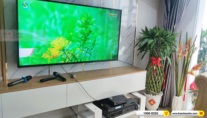Lắp đặt dàn karaoke gia đình anh Sơn tại TPHCM
