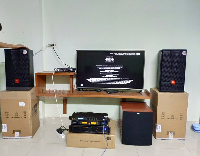 Dàn karaoke gia đình anh Thuận ở Bình Chánh h4