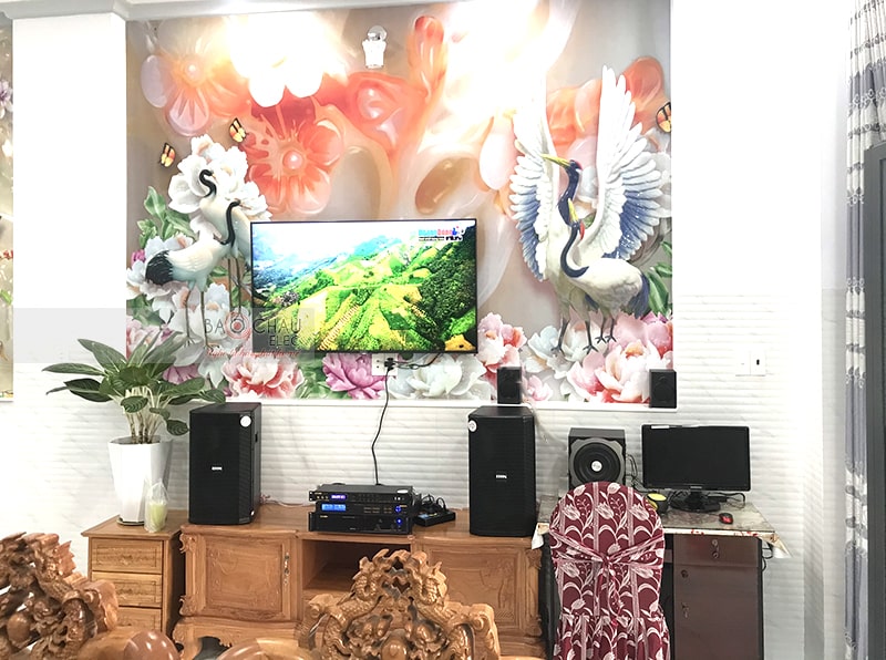 Dàn karaoke gia đình chị Điệp ở Bình Chánh h4