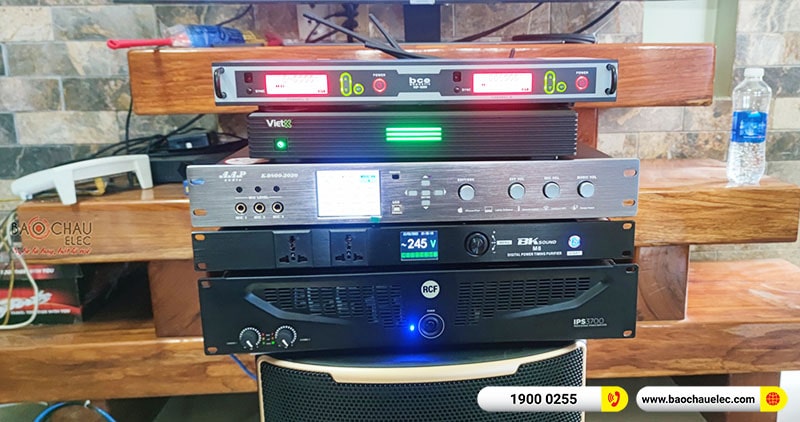 Lắp đặt dàn karaoke chị Ngân tại TPHCM