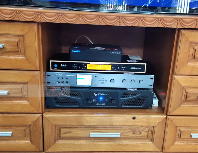 Dàn karaoke JBL gia đình anh Tuyền ở Bình Chánh h4