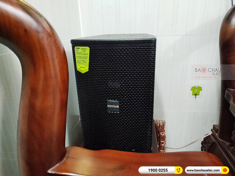 Lắp đặt dàn karaoke anh Trung tại TPHCM