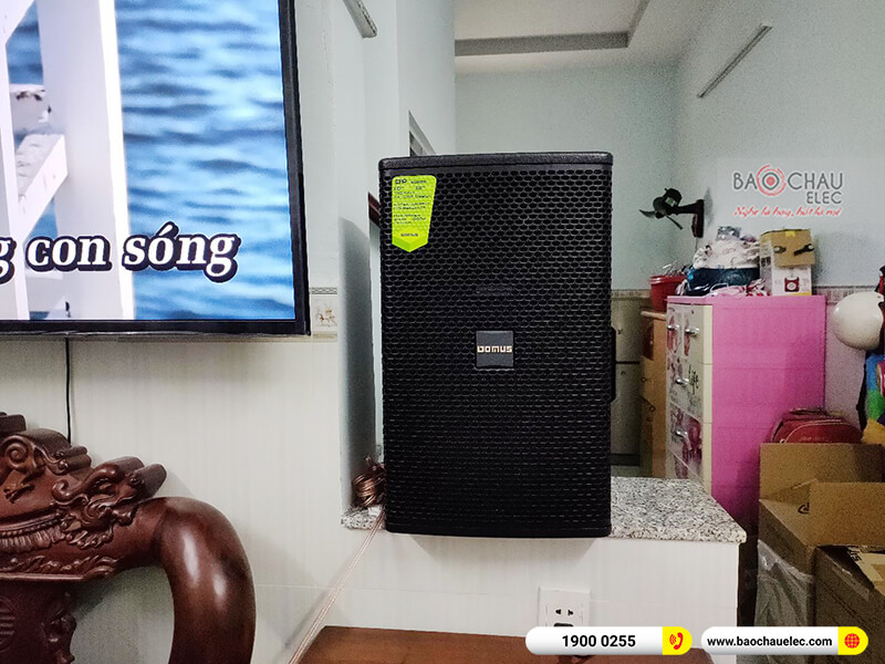 Lắp đặt dàn karaoke anh Trung tại TPHCM