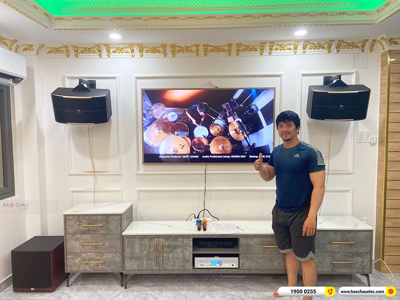 Lắp đặt dàn karaoke trị giá hơn 30 triệu cho anh Của tại TPHCM