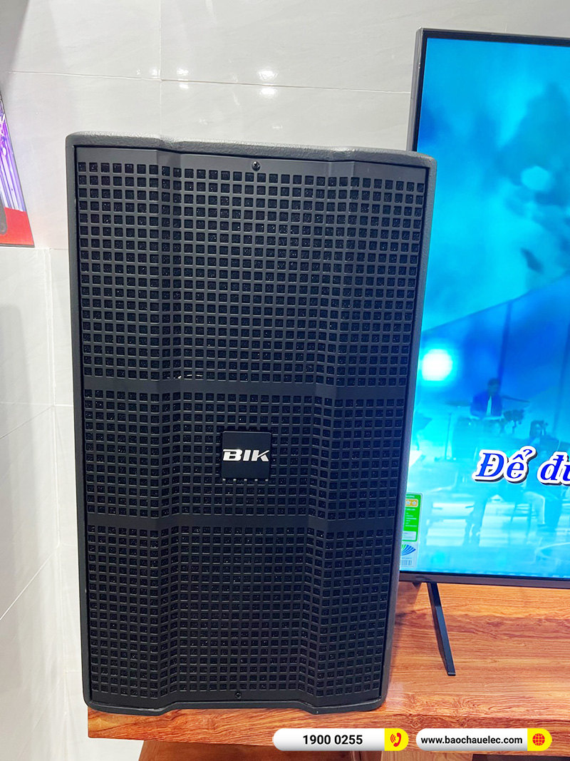 Lắp đặt dàn karaoke trị giá hơn 40 triệu cho anh Đắp tại TPHCM (BIK KSP-8012, VM820A, BPR-5600, BJ-W25A, BJ-U550) 