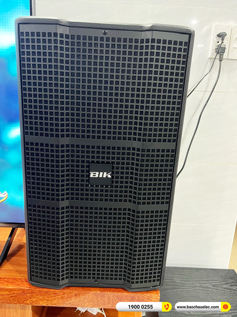 Lắp đặt dàn karaoke trị giá hơn 40 triệu cho anh Đắp tại TPHCM (BIK KSP-8012, VM820A, BPR-5600, BJ-W25A, BJ-U550) 