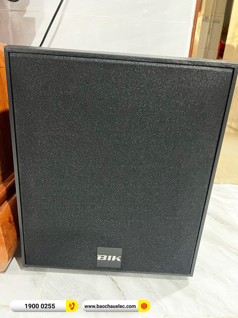 Lắp đặt dàn karaoke trị giá hơn 40 triệu cho anh Đắp tại TPHCM (BIK KSP-8012, VM820A, BPR-5600, BJ-W25A, BJ-U550) 