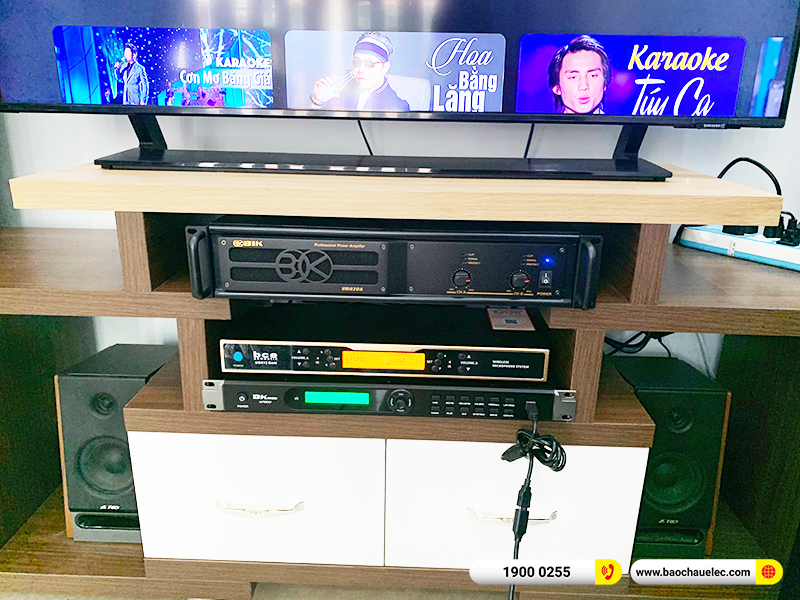 Lắp đặt dàn karaoke trị giá gần 50 triệu cho anh Đức tại TPHCM (JBL XS10, VM620A, BKSound KP500, Alto TX212S, UGX12 Gold)
