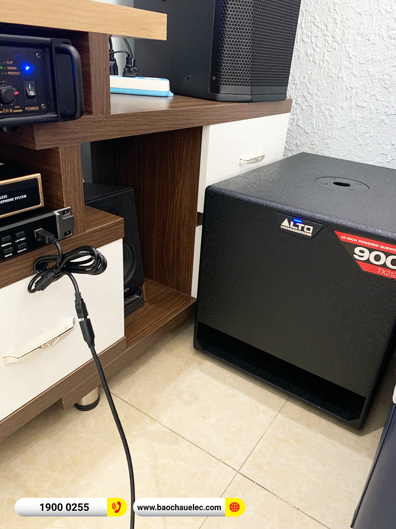 Lắp đặt dàn karaoke trị giá gần 50 triệu cho anh Đức tại TPHCM (JBL XS10, VM620A, BKSound KP500, Alto TX212S, UGX12 Gold)