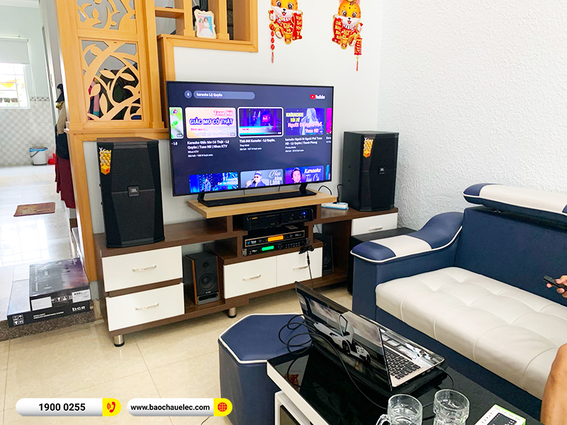 Lắp đặt d&agrave;n karaoke trị gi&aacute; gần 50 triệu cho anh Đức tại TPHCM