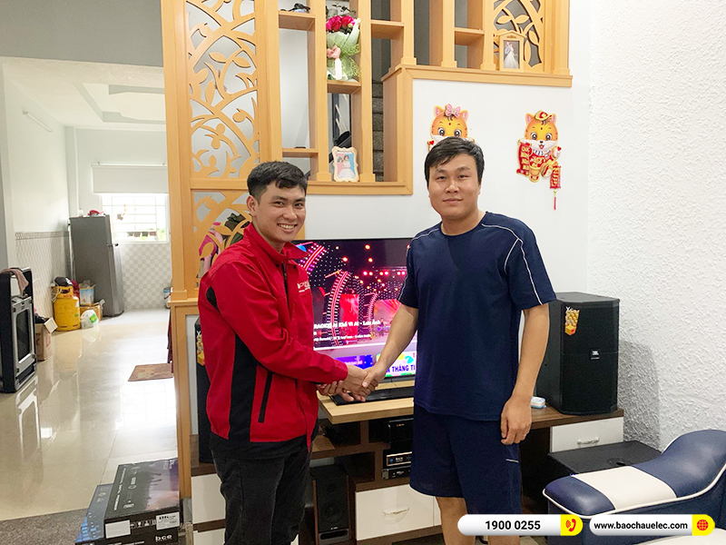 Lắp đặt dàn karaoke trị giá gần 50 triệu cho anh Đức tại TPHCM (JBL XS10, VM620A, BKSound KP500, Alto TX212S, UGX12 Gold)
