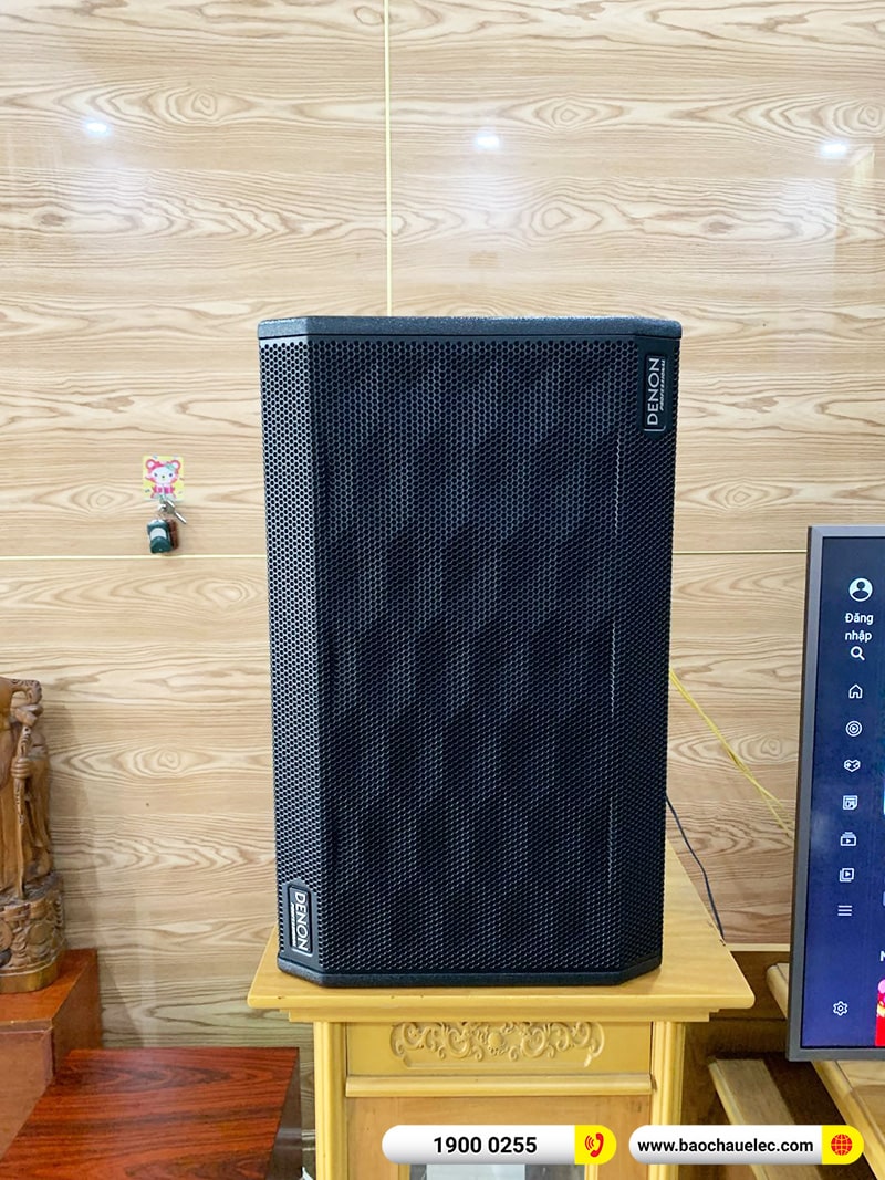 Lắp đặt dàn karaoke trị giá gần 40 triệu cho anh Hà tại TPHCM (Denon DP-R312, APP MZ66, X6 Luxury, SW612C, BJ-U500) 