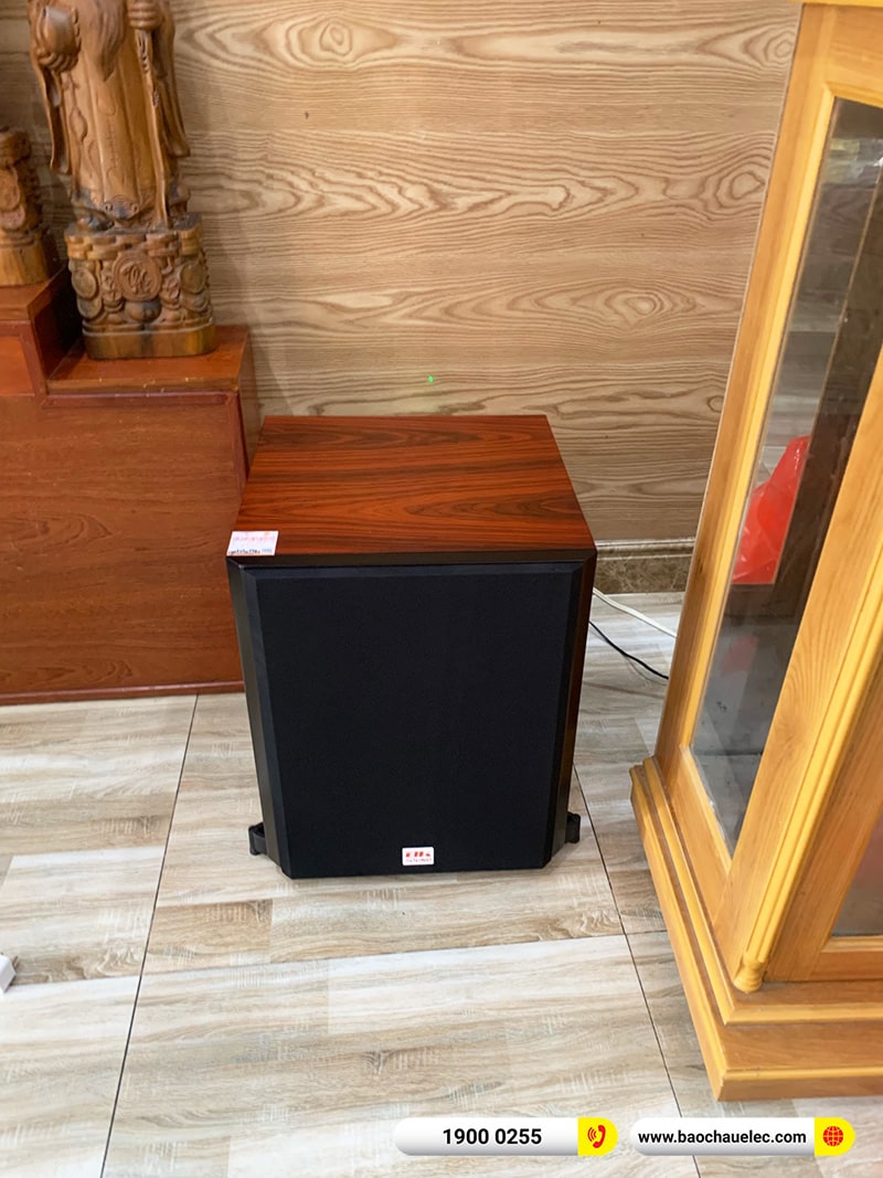 Lắp đặt dàn karaoke trị giá gần 40 triệu cho anh Hà tại TPHCM (Denon DP-R312, APP MZ66, X6 Luxury, SW612C, BJ-U500) 