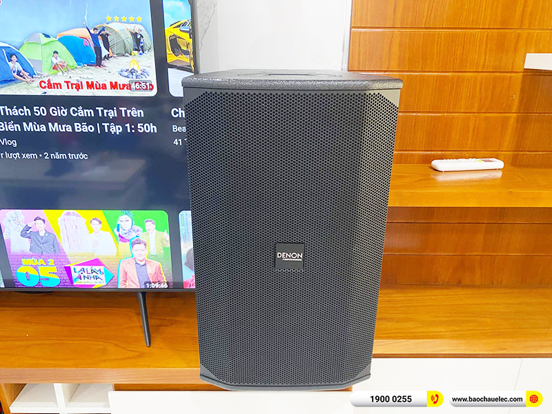 Lắp đặt dàn karaoke trị giá gần 70 triệu cho anh Trí tại TPHCM (Denon DN712, VM820A, KX180A, TX212S, JBL VM200) 