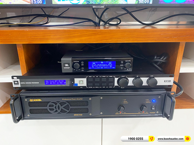 Lắp đặt dàn karaoke trị giá gần 70 triệu cho anh Trí tại TPHCM (Denon DN712, VM820A, KX180A, TX212S, JBL VM200) 