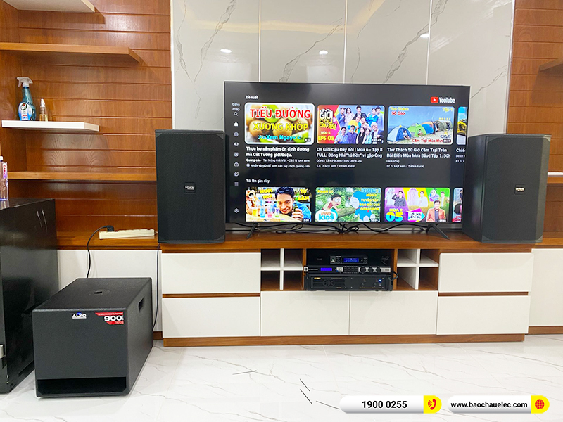 Lắp đặt dàn karaoke trị giá gần 70 triệu cho anh Trí tại TPHCM (Denon DN712, VM820A, KX180A, TX212S, JBL VM200) 
