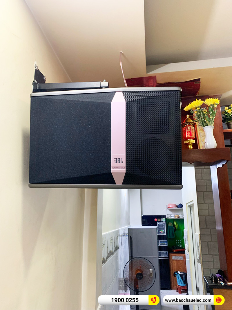 Lắp đặt dàn karaoke trị giá hơn 40tr cho anh Trung tại TPHCM (JBl KI512, VM640A, KX180A, BJ-W25A) 