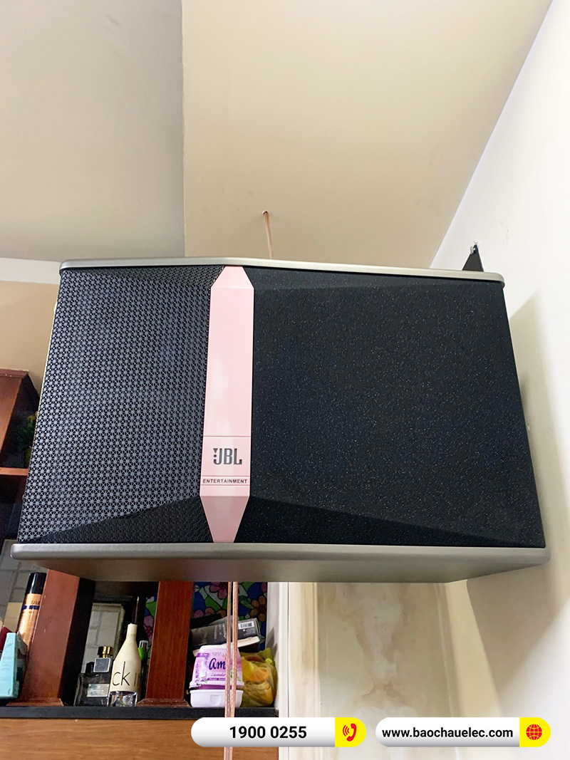 Lắp đặt dàn karaoke trị giá hơn 40tr cho anh Trung tại TPHCM (JBl KI512, VM640A, KX180A, BJ-W25A) 