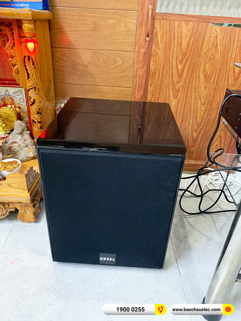 Lắp đặt dàn karaoke trị giá hơn 40tr cho anh Trung tại TPHCM (JBl KI512, VM640A, KX180A, BJ-W25A) 