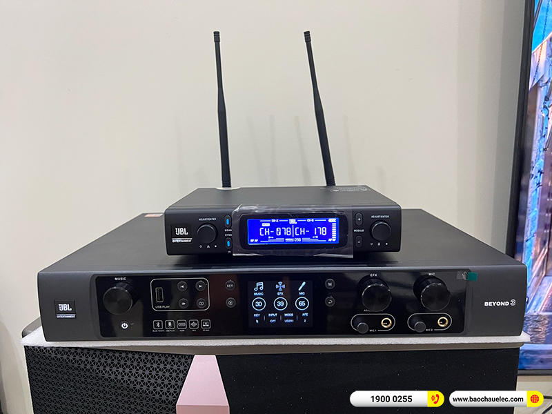 Lắp đặt dàn karaoke trị giá hơn 40 triệu cho anh Tuấn tại TPHCM (JBL KI510, JBL Beyond 3, JBL VM300) 