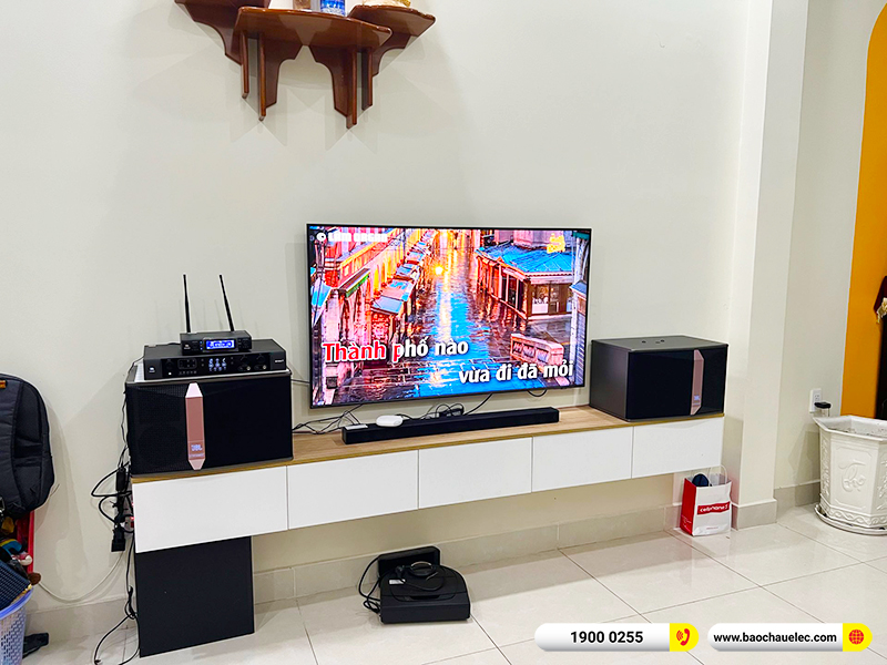 Lắp đặt dàn karaoke trị giá hơn 40 triệu cho anh Tuấn tại TPHCM (JBL KI510, JBL Beyond 3, JBL VM300) 