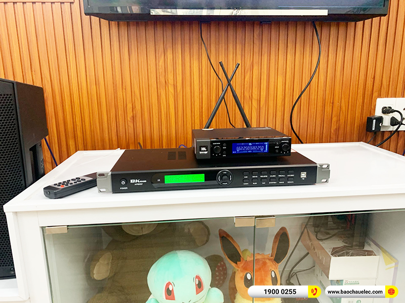 Lắp đặt dàn karaoke trị giá hơn 30 triệu cho chị Loan tại TPHCM (Alto TS308, BKSound KP500, Alto TX212S, JBL VM200)