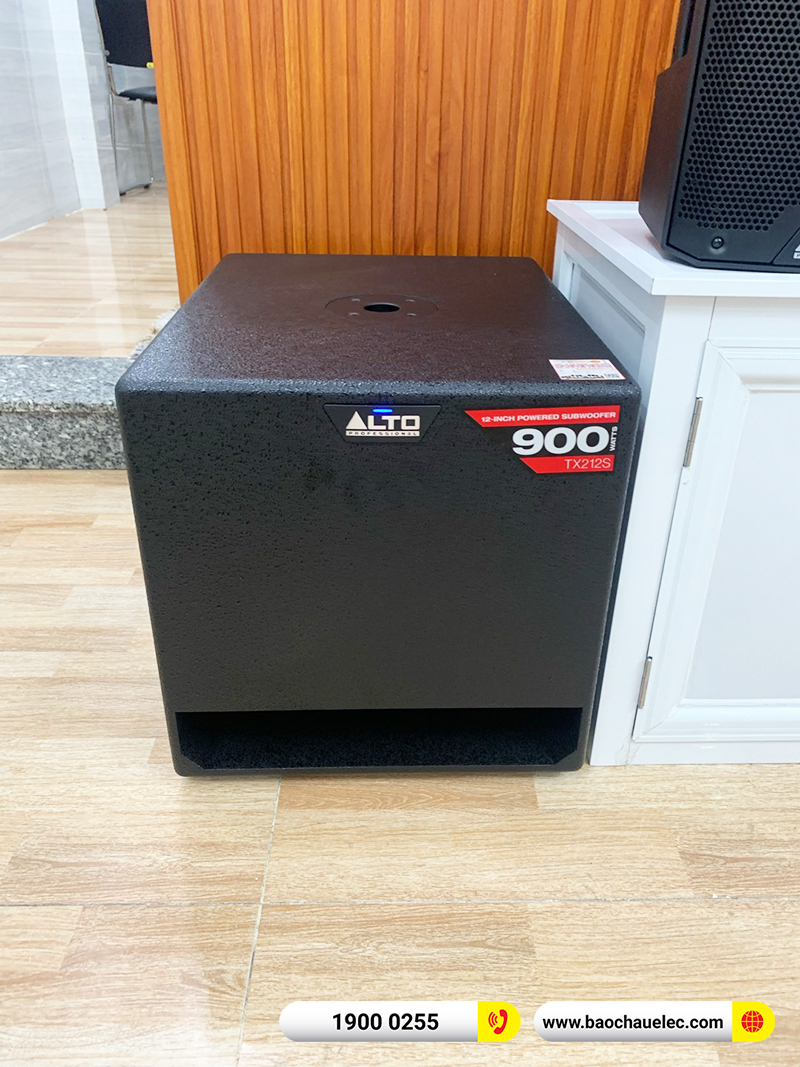 Lắp đặt dàn karaoke trị giá hơn 30 triệu cho chị Loan tại TPHCM (Alto TS308, BKSound KP500, Alto TX212S, JBL VM200)