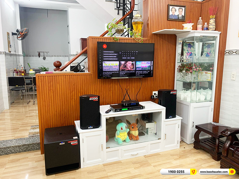 Lắp đặt dàn karaoke trị giá hơn 30 triệu cho chị Loan tại TPHCM (Alto TS308, BKSound KP500, Alto TX212S, JBL VM200)