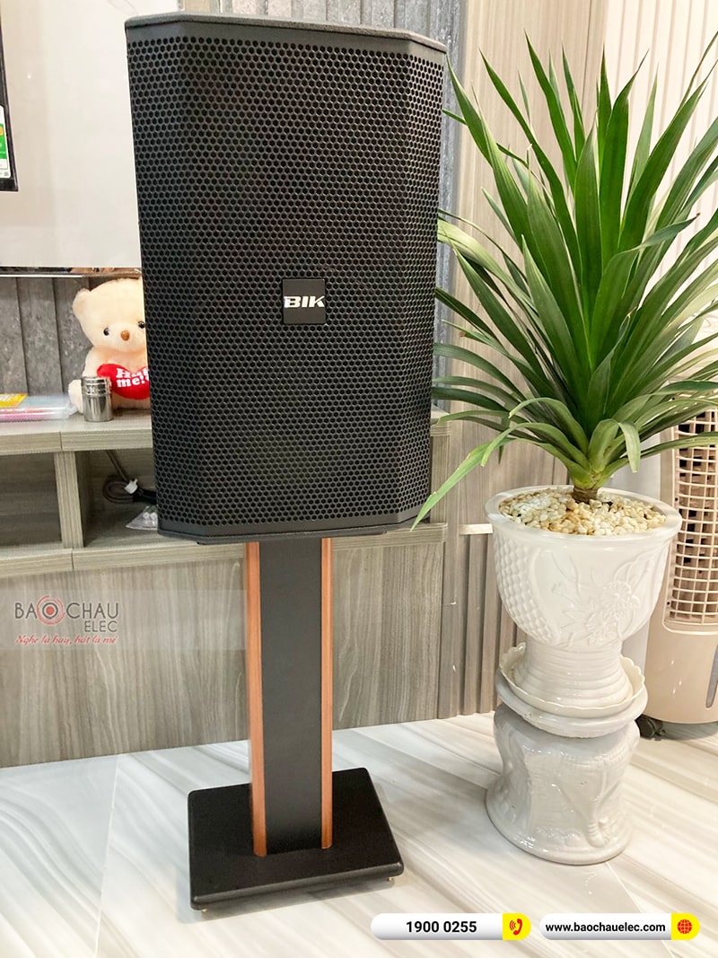Lắp đặt dàn karaoke trị giá khoảng 50 triệu cho chị Tâm tại TPHCM (BIK BSP 412II, VM630A, KX180A, BJ-W35, UGX12 Gold) 