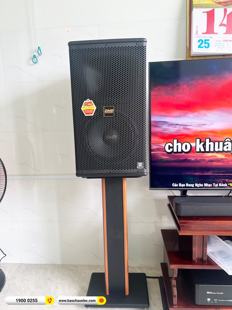 Lắp đặt dàn karaoke trị giá khoảng 40 triệu cho chị Trang tại TPHCM (BMB CSS 1210Se, BKSound DKA 6500, BJ-W25AV)