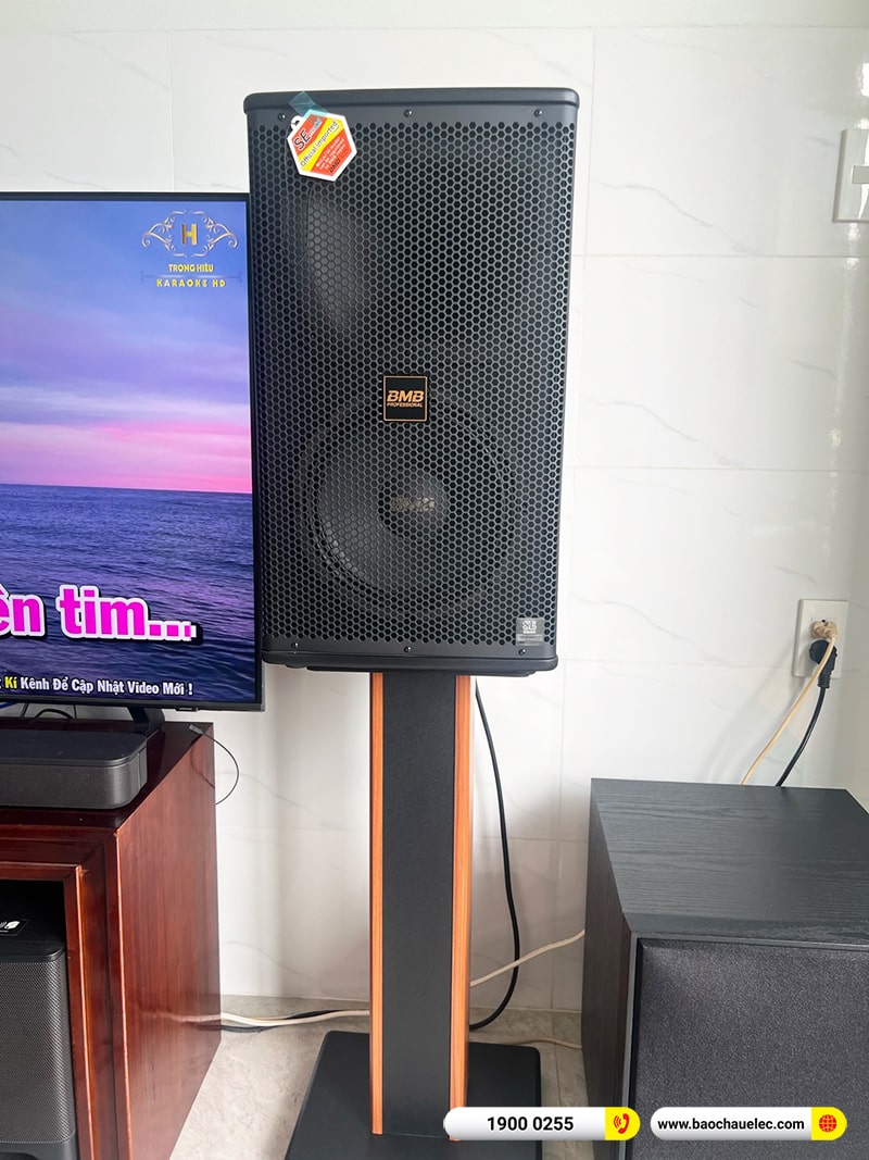 Lắp đặt dàn karaoke trị giá khoảng 40 triệu cho chị Trang tại TPHCM (BMB CSS 1210Se, BKSound DKA 6500, BJ-W25AV)
