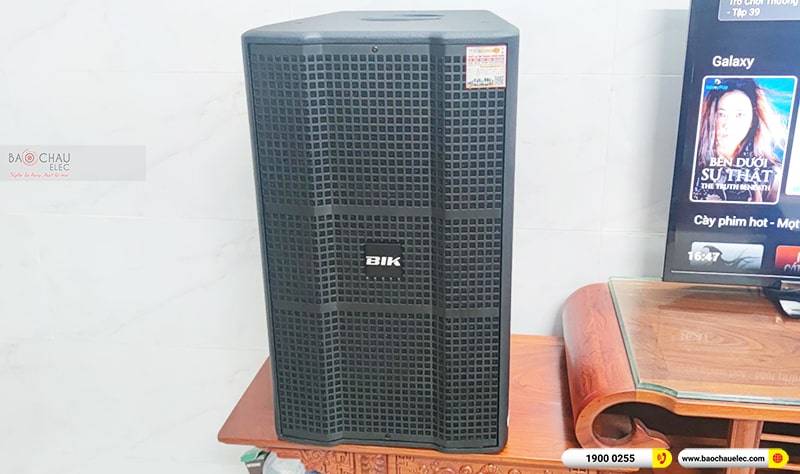 Lắp đặt dàn karaoke trị giá gần 40 triệu cho chú Tuấn tại TPHCM (BIK KSP-8012, BIK VM820A, AAP K9900II Luxury) 