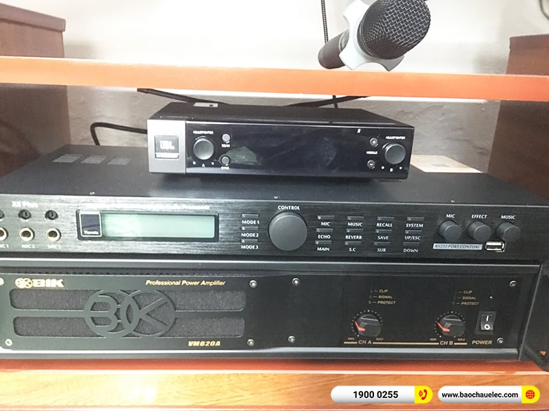 Lắp đặt dàn karaoke trị giá gần 50 triệu cho cô Quỳnh tại TPHCM (BMB CSS 1212SE, VM620A, X5 Plus, SW512C, JBL VM300) 