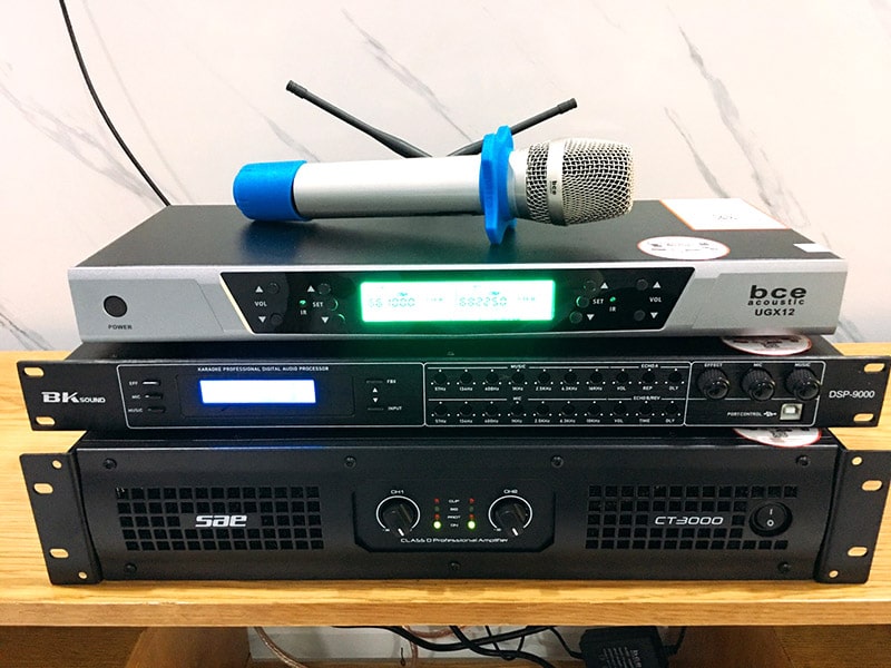 dàn karaoke gia đình anh Long ở Bình Tân h2