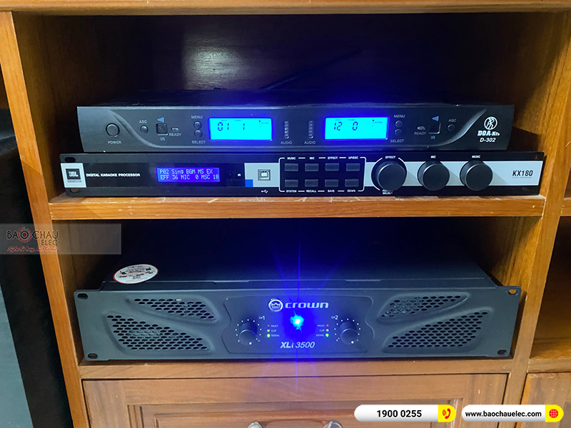 Lắp đặt dàn karaoke gia đình chị Dung tại TP HCM