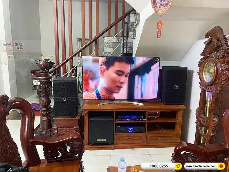 Lắp đặt dàn karaoke gia đình chị Dung tại TP HCM