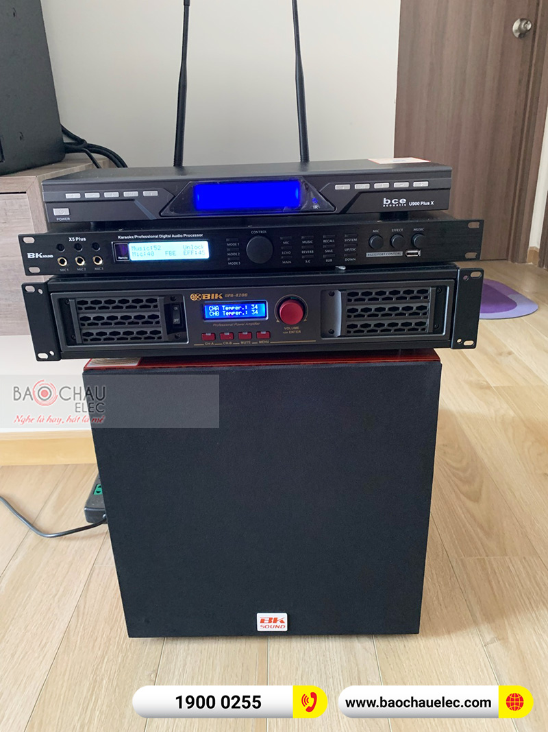 Lắp đặt dàn karaoke chị Ngọc tại TPHCM
