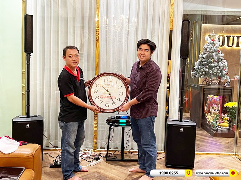 Lắp đặt d&agrave;n karaoke, loa Bose di động trị gi&aacute; hơn 90 triệu cho anh H&acirc;n tại TPHCM (RCF EVOX Jmix8, BPR-5600, JBL VM200) 