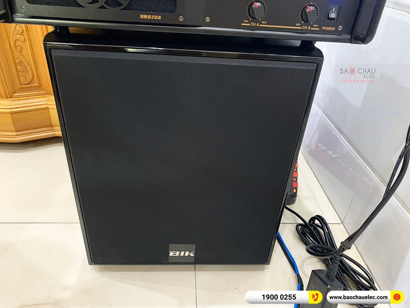 Lắp đặt d&agrave;n karaoke trị gi&aacute; hơn 60 triệu cho anh Lịch tại TPHCM (Amate Key 10, VM620A, X6 Luxury, BJ-W25A, BJ-U500, 4K Plus 4TB, M&agrave;n 22inch) 