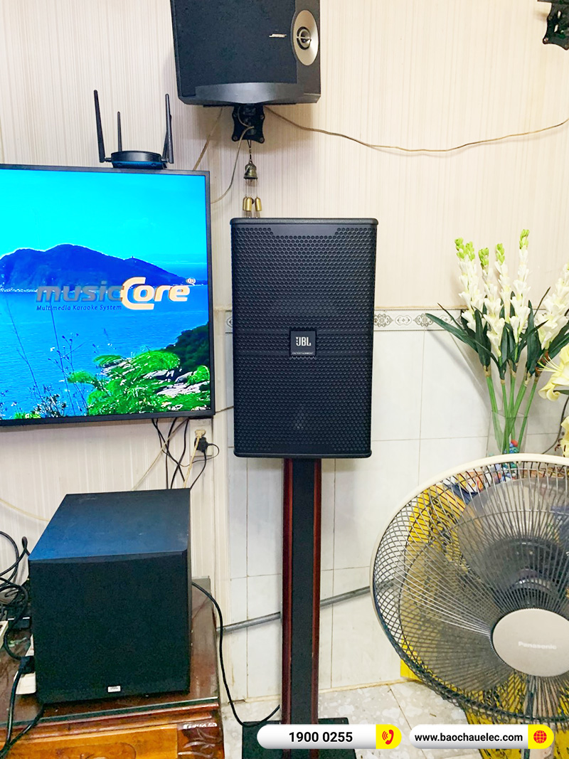 Nâng cấp dàn karaoke trị giá hơn 50 triệu cho anh Trung tại TPHCM (JBL KP4012 G2, BIK VM1020A) 