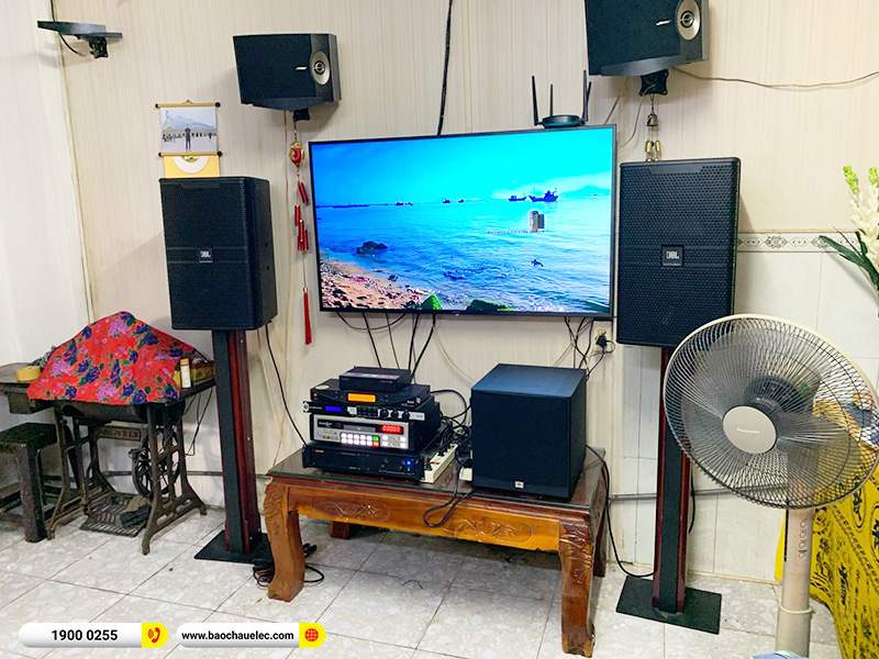 Nâng cấp dàn karaoke trị giá hơn 50 triệu cho anh Trung tại TPHCM (JBL KP4012 G2, BIK VM1020A) 