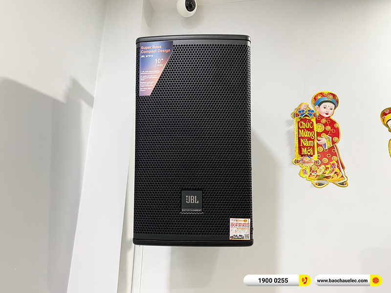 Lắp đặt dàn karaoke trị giá khoảng 40 triệu cho anh Vũ tại TPHCM (JBL MTS10, VM620A, BKSound KP500, SW612, UGX12)