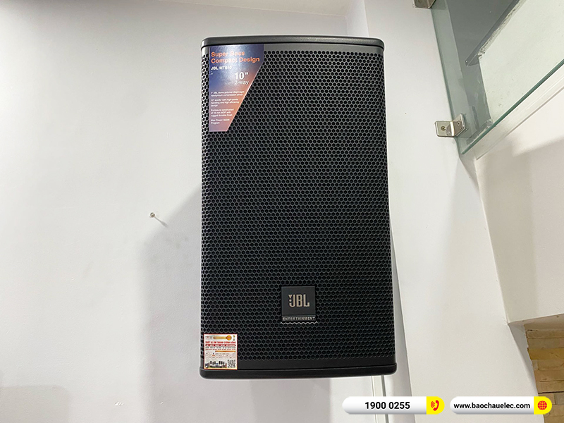 Lắp đặt dàn karaoke trị giá khoảng 40 triệu cho anh Vũ tại TPHCM (JBL MTS10, VM620A, BKSound KP500, SW612, UGX12)