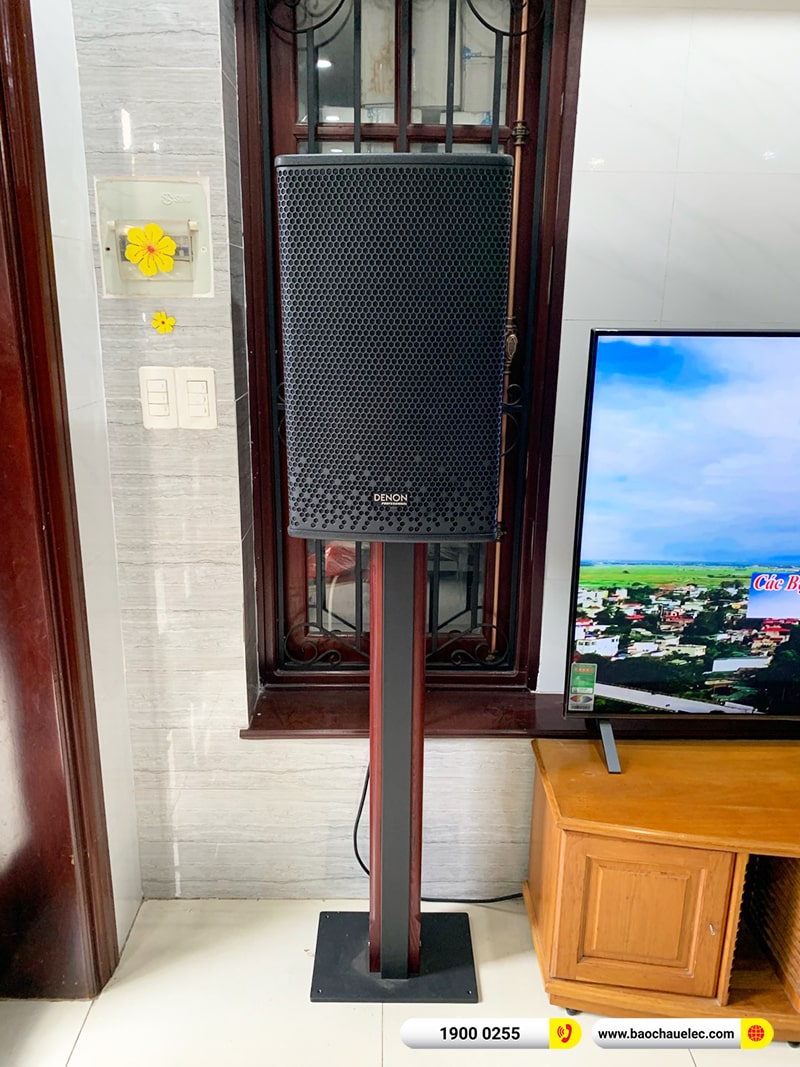 Lắp đặt dàn karaoke trị giá hơn 40 triệu cho chị Hạnh tại TPHCM (Denon DP-R212, VM620A, BPR-5600, TX212S, BJ-U500) 