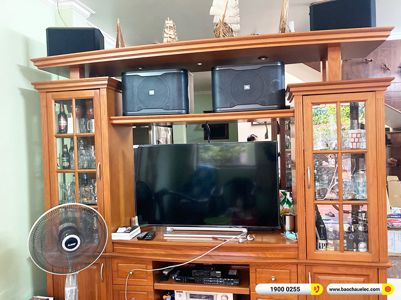 Lắp đặt dàn karaoke trị giá khoảng 20 triệu cho chị Loan tại TPHCM (JBL RM210, BKSound DSP-9000 Plus, BIK BJ-U100) 