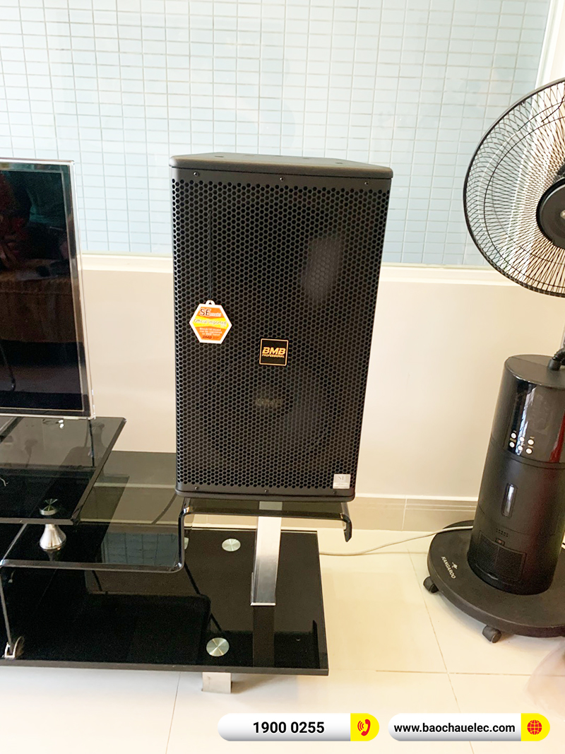 Lắp đặt dàn karaoke trị giá hơn 40 triệu cho cô Kim Anh tại TPHCM (BMB CSS 1210SE, VM620A, DSP-9000 Plus, SW512B, BJ-U100) 