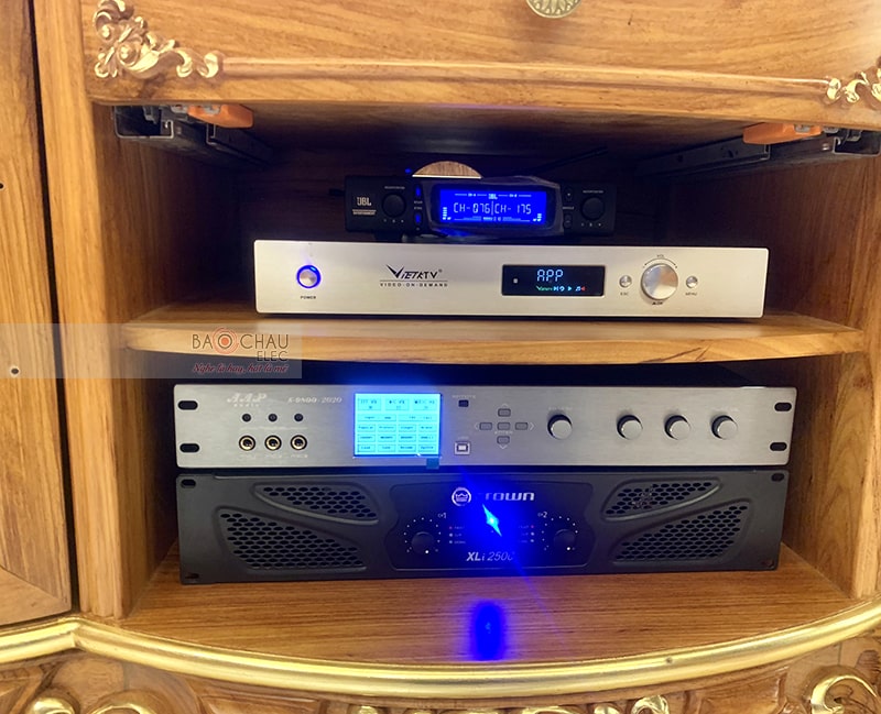 Dàn karaoke gia đình anh Đức ở Bình Thạnh h3