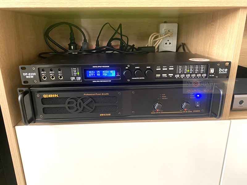 Dàn karaoke gia đình anh Hoàng ở Bình Thạnh h3
